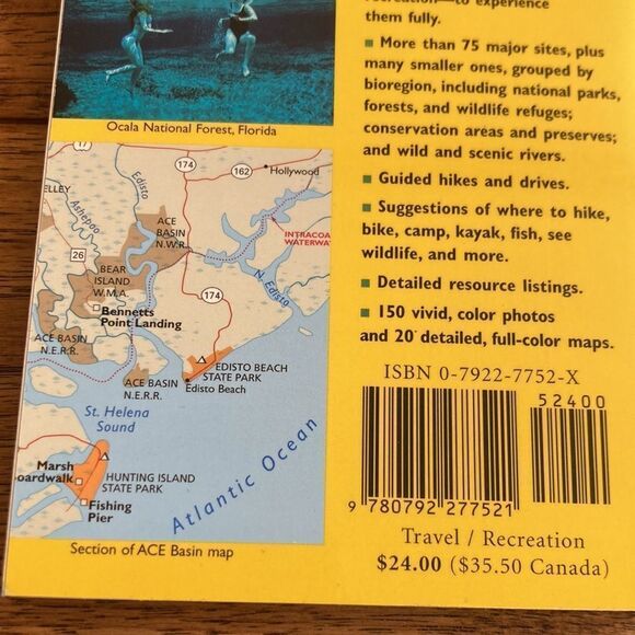 NATIONAL Geographic Guide To America's Outdoors Southeast Travel Guide Book - Picture 4 of 4